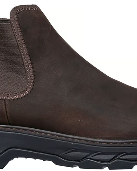 SKECHERS 205332/RDBR LOCKETT HEATH BROWN RELAXED FIT MID BOOT SHOES NIB MEN'S
