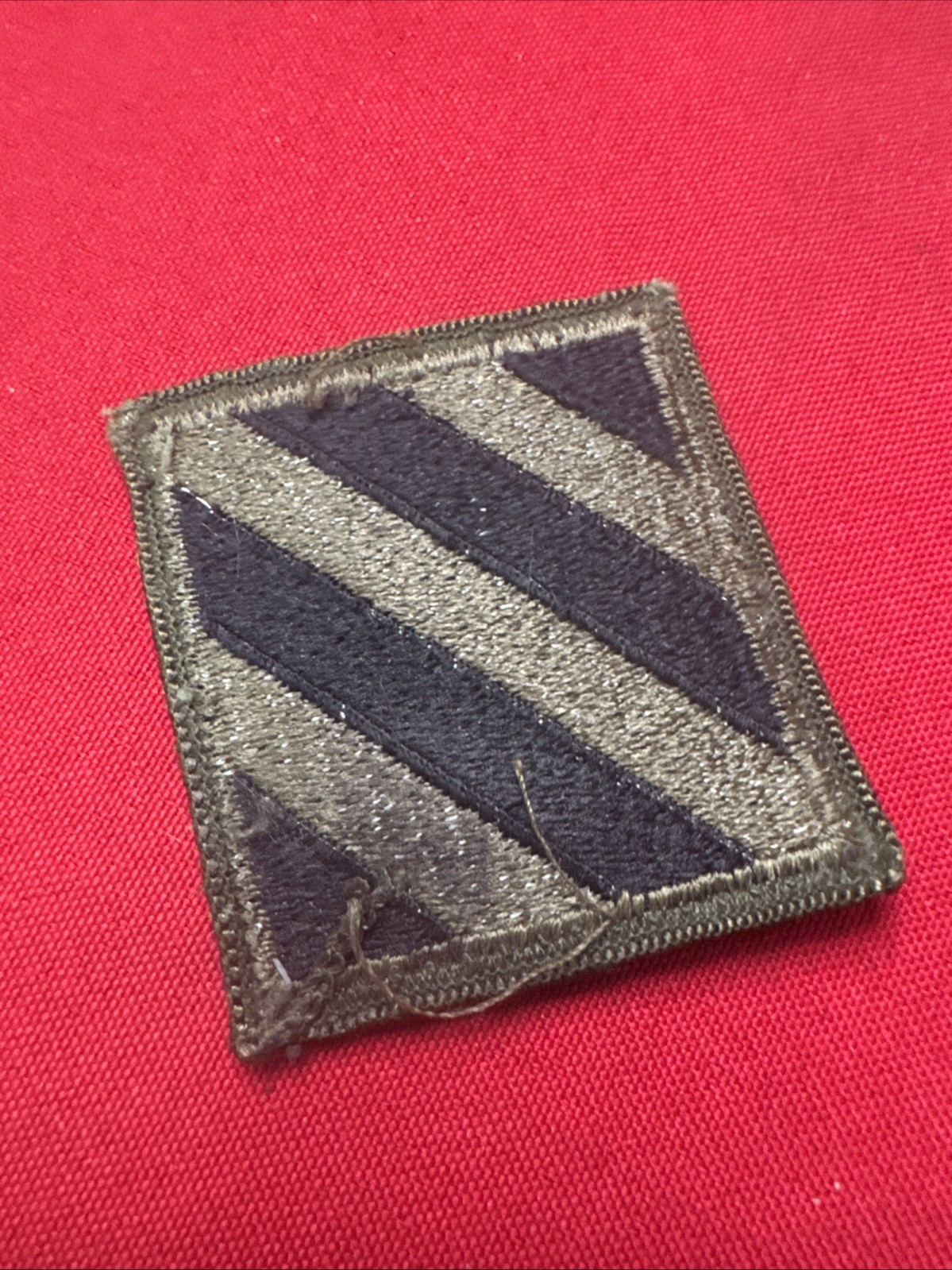 US Army 3rd Infantry Division Subdued Patch Sew On E824