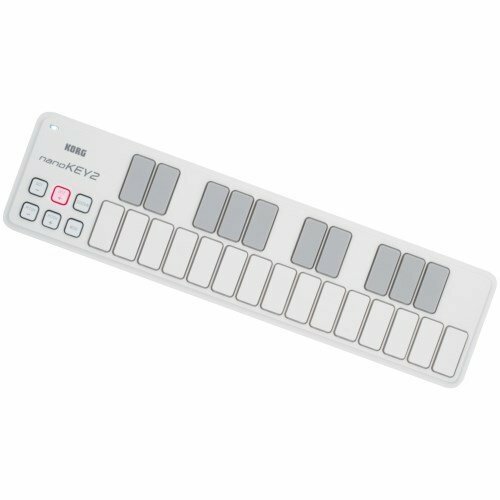 KORG USB MIDI Keyboard Controller nanoKEY2 White New in Box