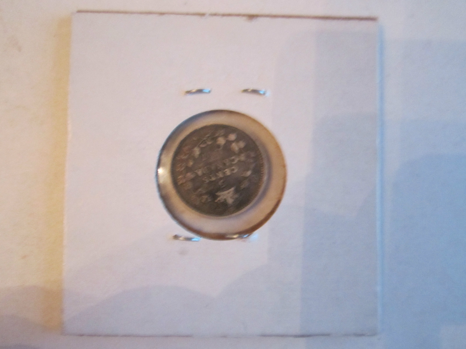 1907 CANADA 5 CENT COIN - 90% SILVER - NICE CONDITION -