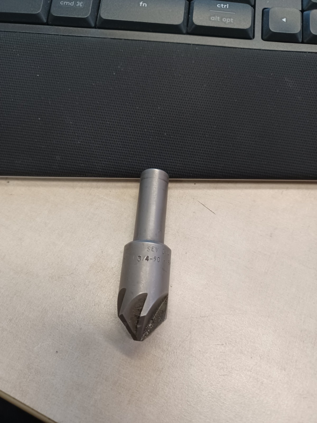 Severance HSS 6 Flute Chatterless Countersink 3/4" Dia. - 90 Degree