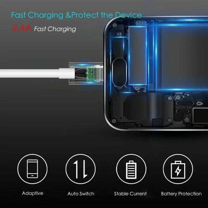 OEM USB-C Type C Fast Charging Cable For Samsung Galaxy S8 S9 S10 Plus Note 8 9
