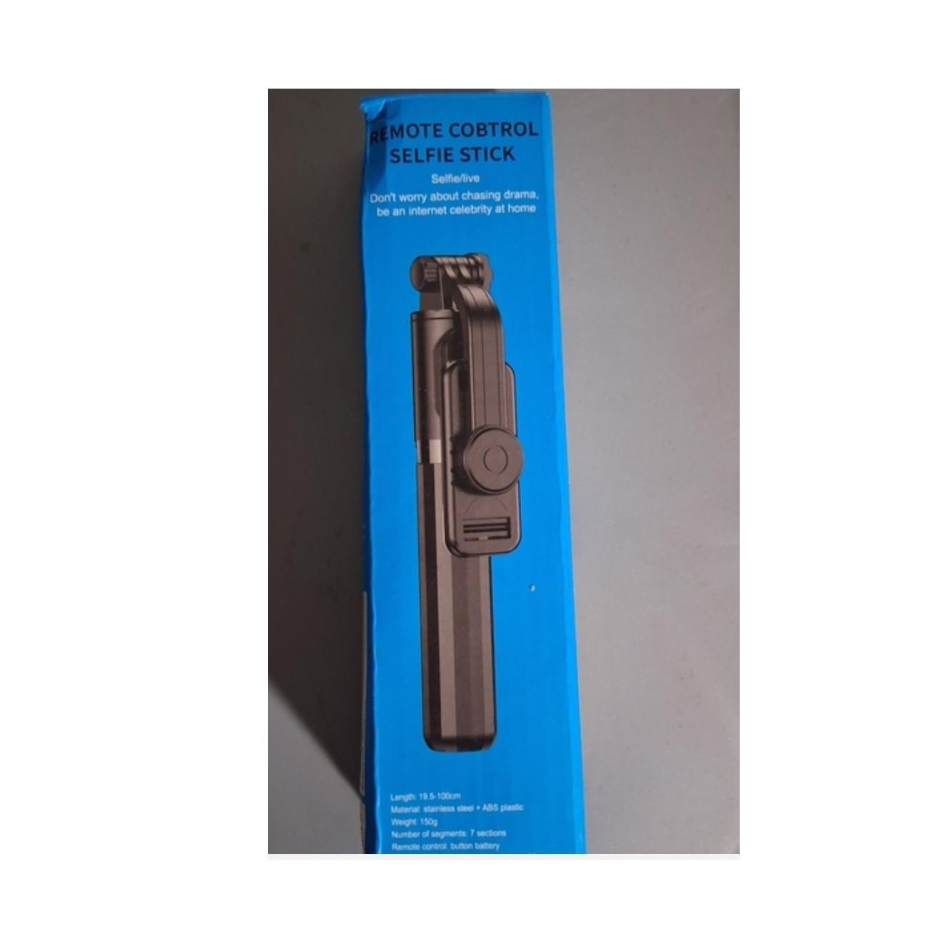 TINKSEN S02 Remote Control Selfie Stick Tripod, 360° Rotation, for iOS Android