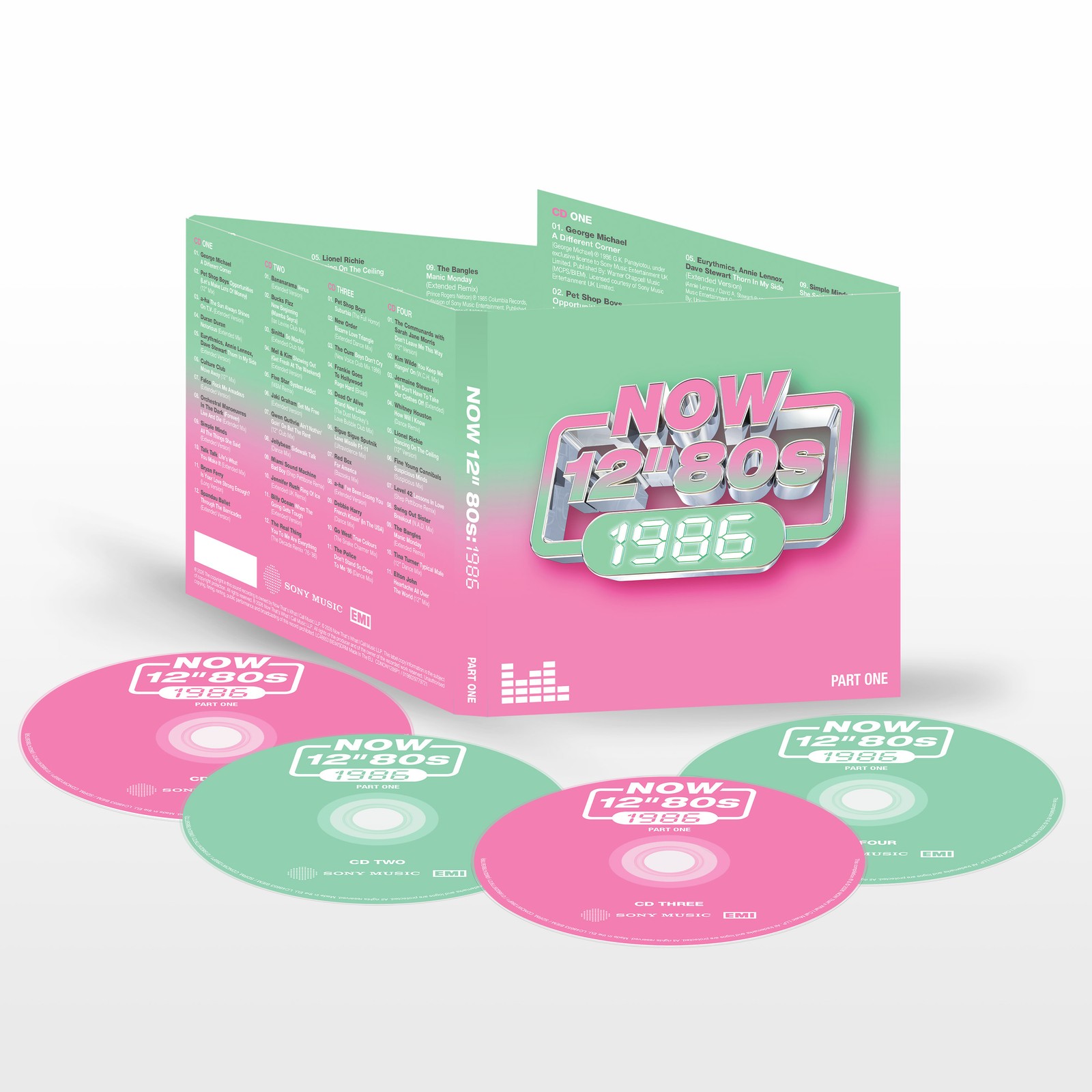 Various Artists NOW 12" 80s: 1986 - Part One (CD) Album (UK IMPORT)