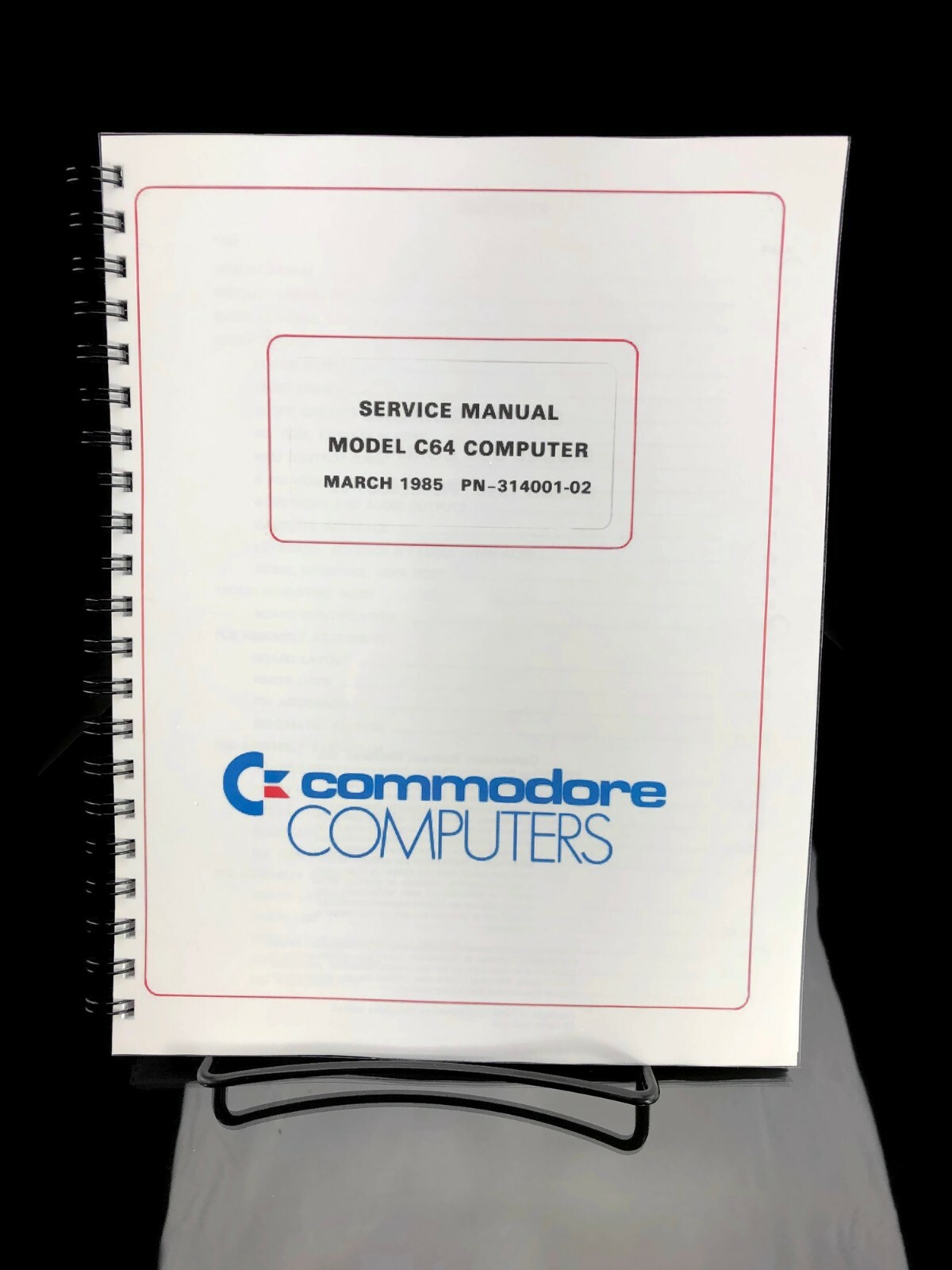 Commodore C 64 Service & Diagnostic & SX 64 Schematics & C 128D Service Bundle