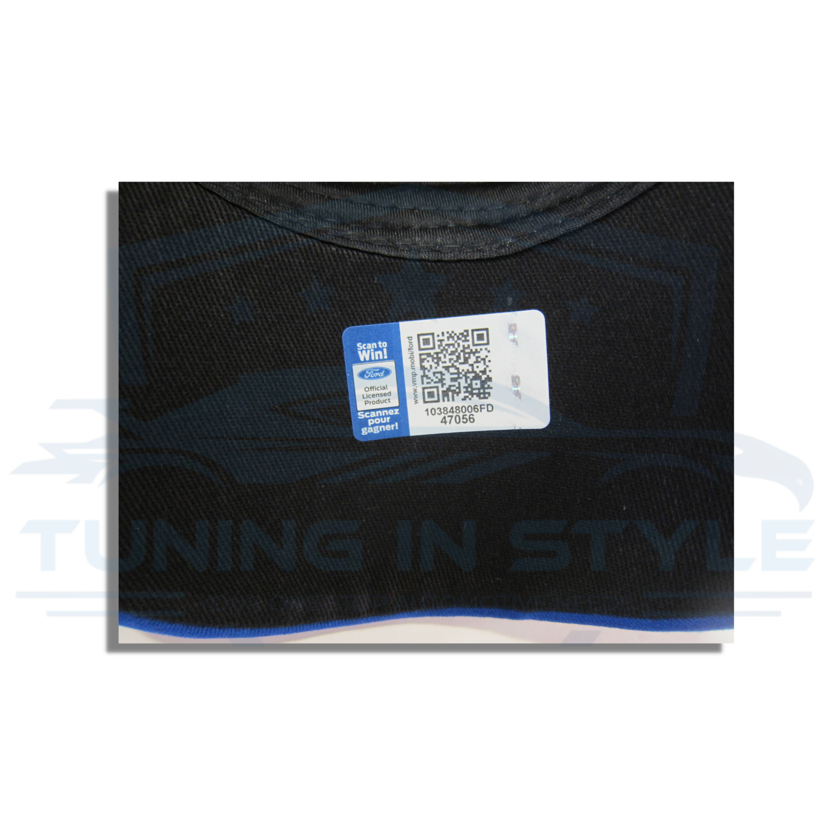 Ford Performance Embroidered Logo Baseball Cap Hat Black Official Licensed