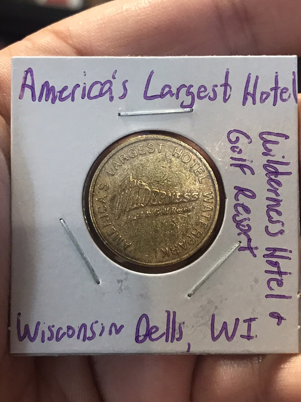 Advertisement Token - Wilderness Hotel And Golf Resort - Wisconsin Dells, WI