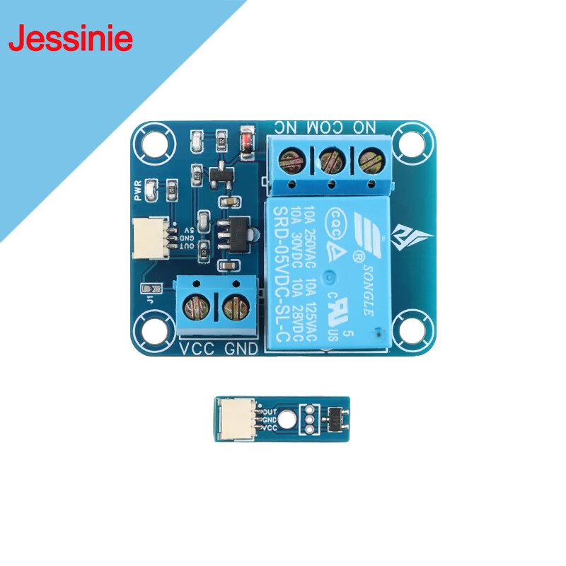3144E Hall Effect Sensor Relay Module Magnetic Switch 5-24VDC 10A