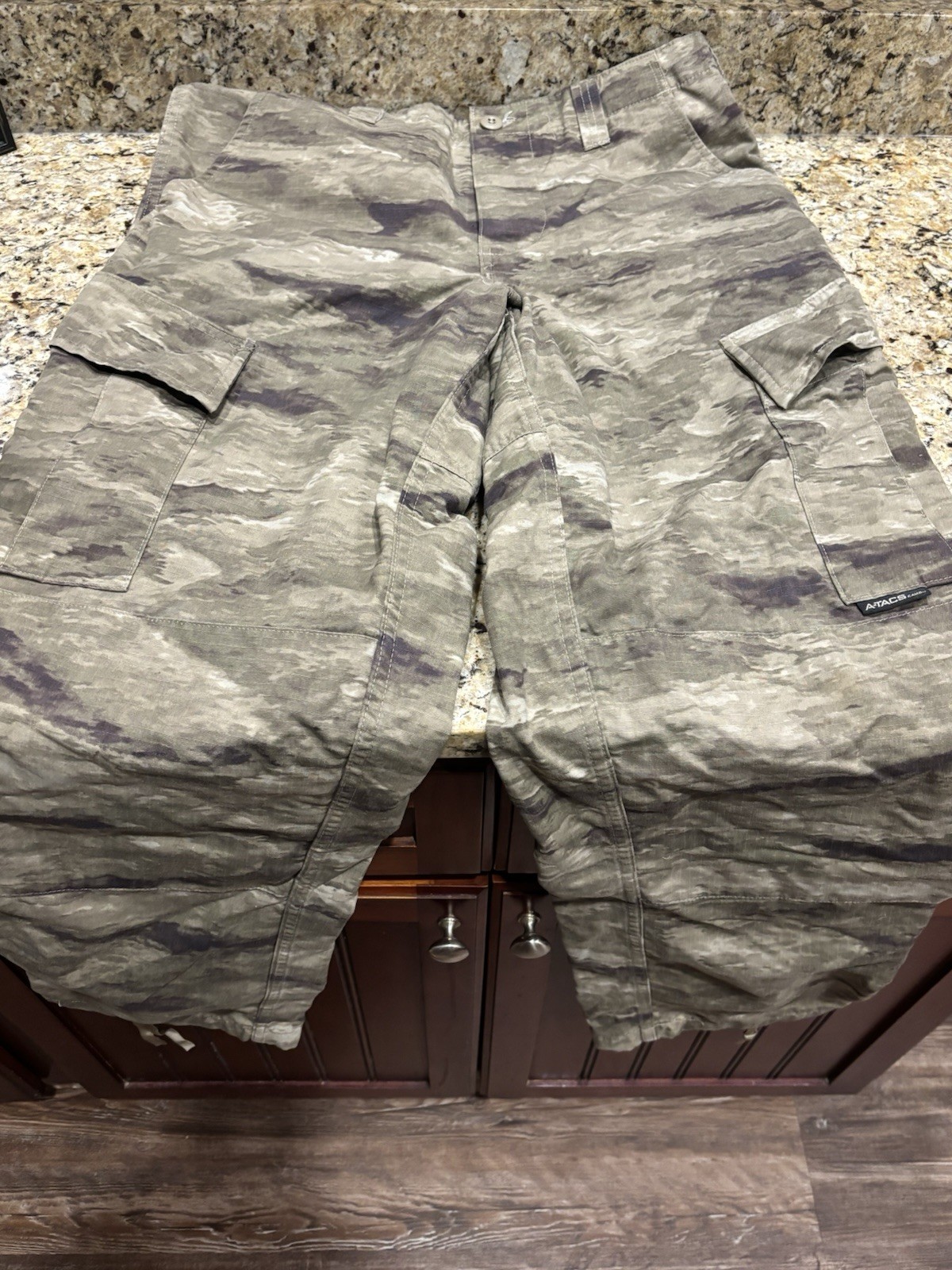 ATACS AUX Camo Combat Uniform Trousers Pants Tru-Spec SIZE Medium No Tags