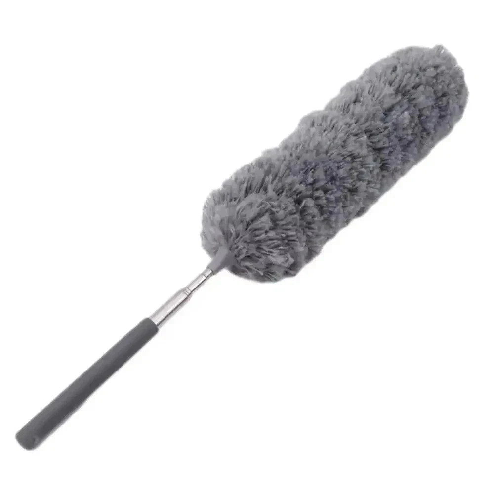 Microfiber Duster Soft Feather Dusting Brush Household Extendable Cleaning Tool*
