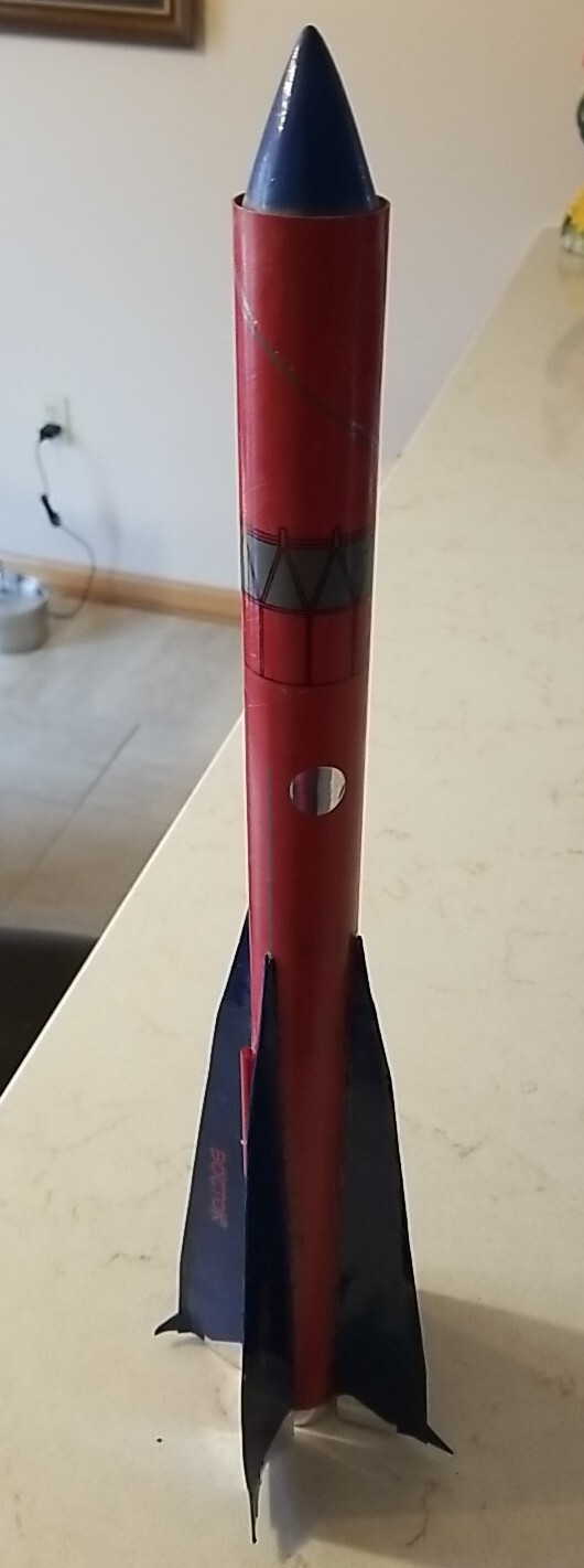 Estes Boctok CCCP Model Rocket Complete