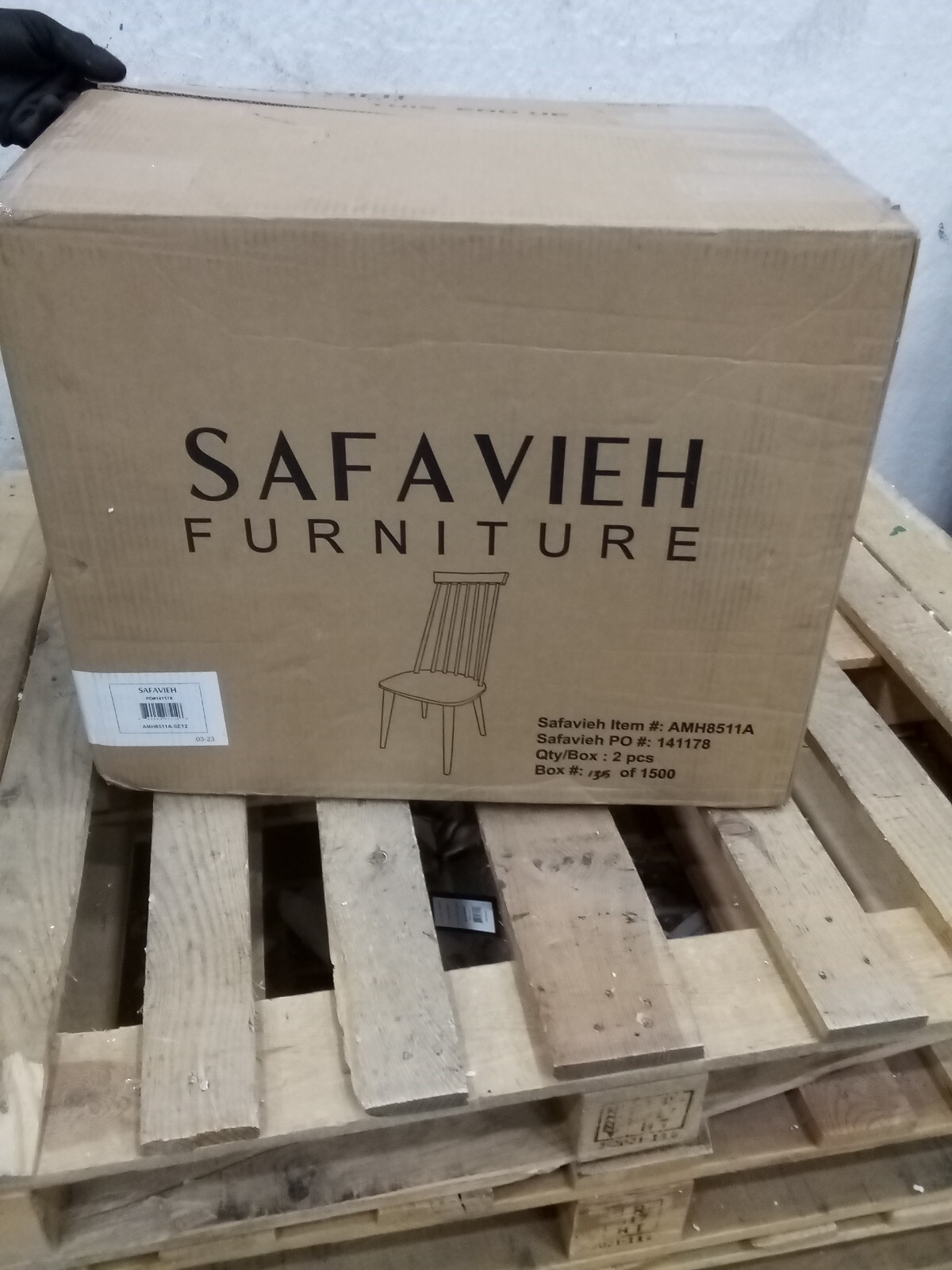 Safavieh BURRIS SIDE CHAIR, Reduced Price 2172724311 AMH8511A