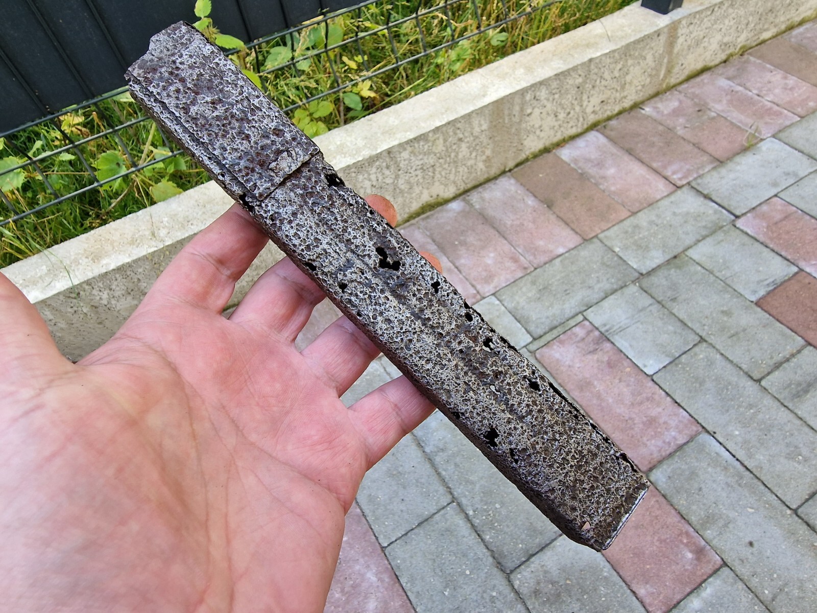 WW2 Accessories from the German bunker relic.