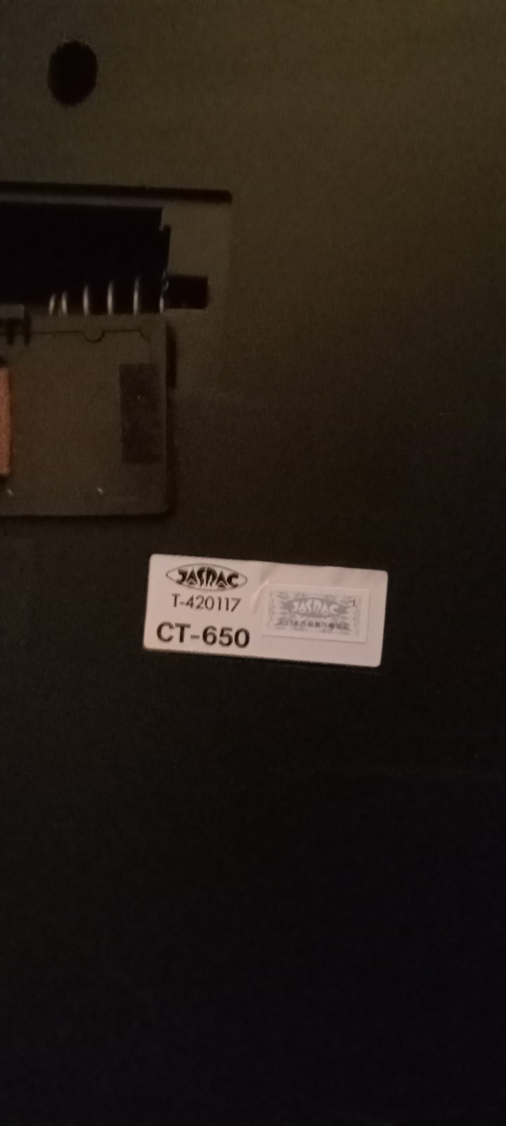 DEFECTIVE vintage Casio Casiotone CT650 electronic keyboard G3D