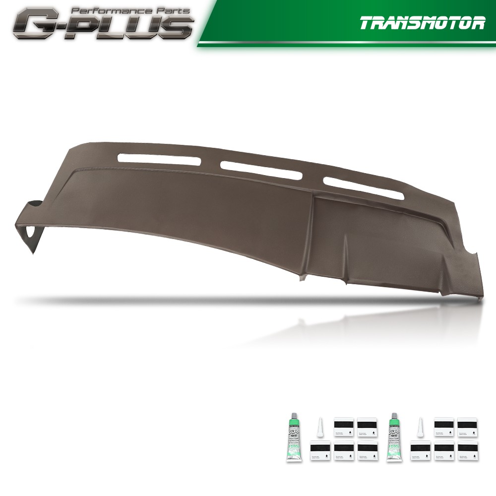 TPE Fits 2003-2006 Cadillac Escalade ESV EXT Dark Brown Dash Cover Overlay