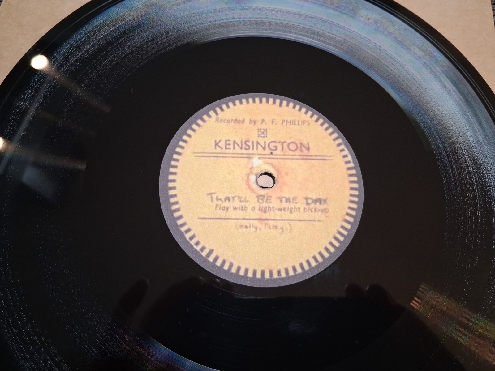 THE QUARRYMEN / (EARLY BEATLES) / ORIGINAL 78 DISC RECORDING / REPLICA