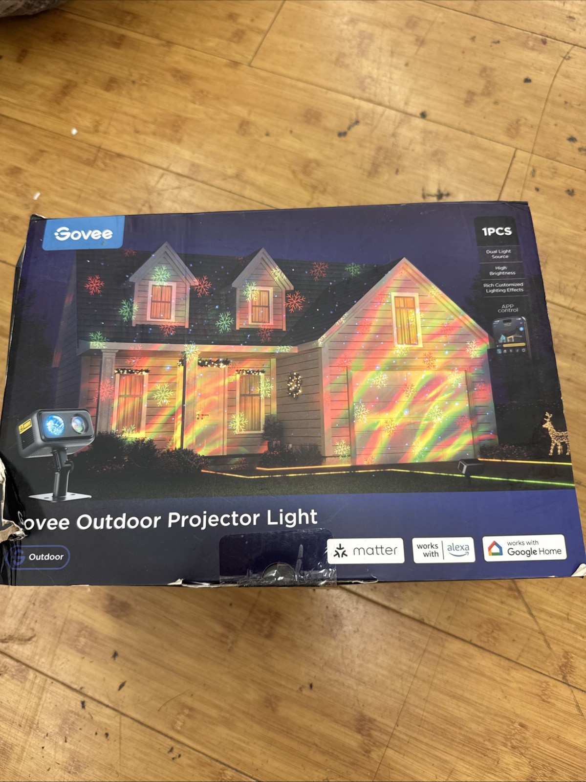 Govee Outdoor Projector Light Holiday Laser and Aurora Projector