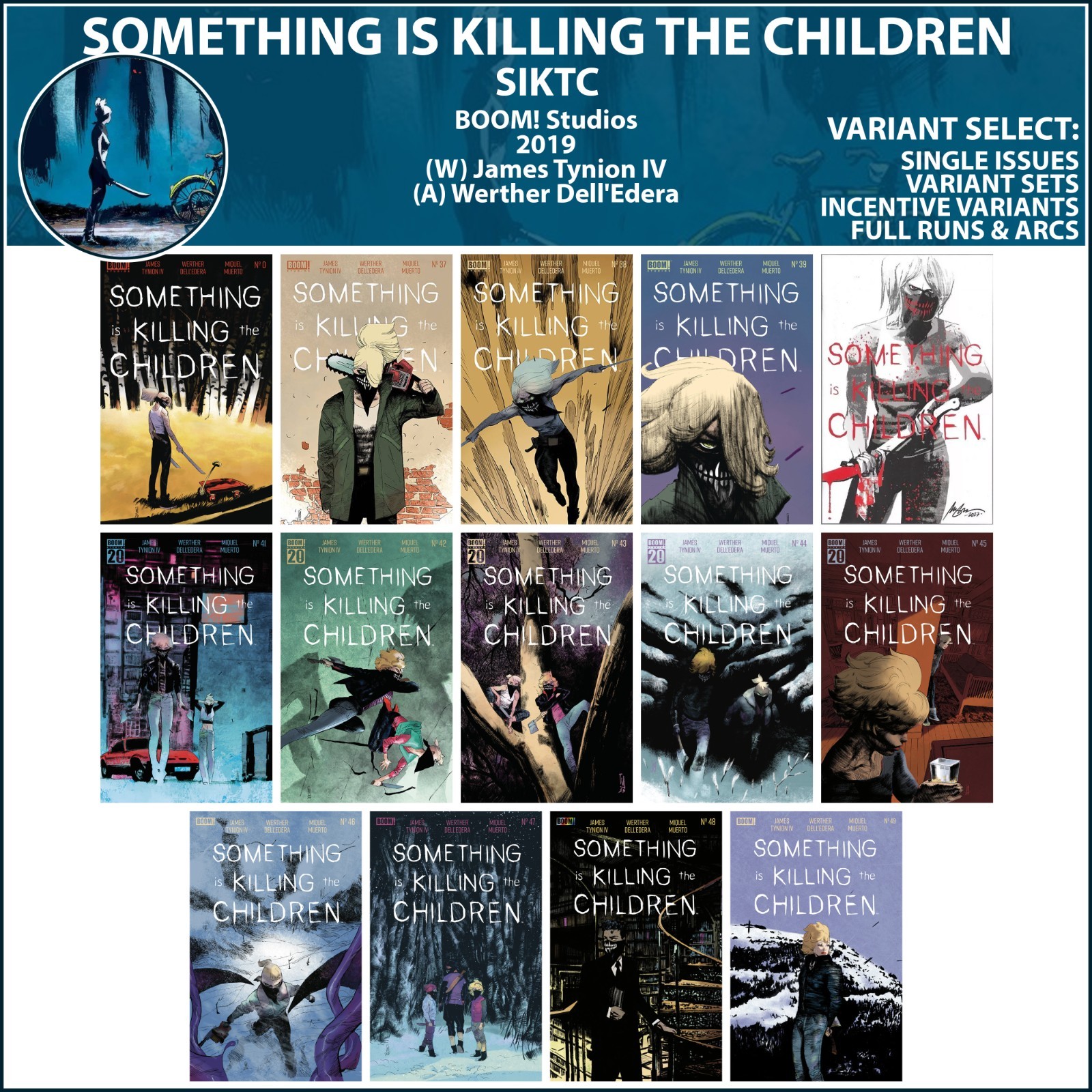 Something is Killing the Children (2019) #0 36-45 46 47 48 49 BOOM! COVER SELECT