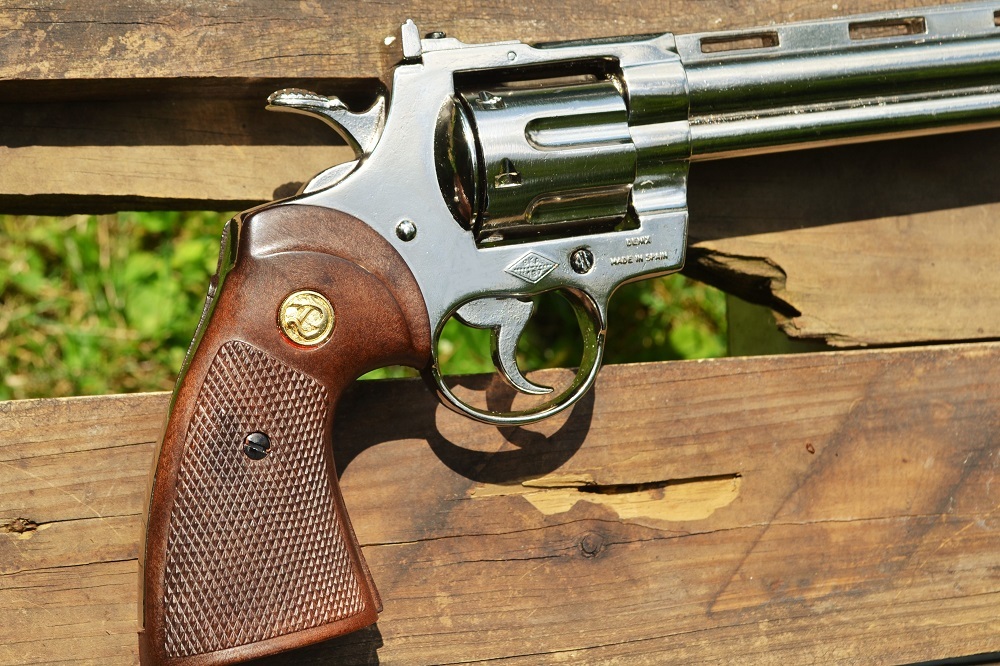 Non-Firing Replica Colt Python .357 Magnum Revolver - 357 - The Walking Dead TWD