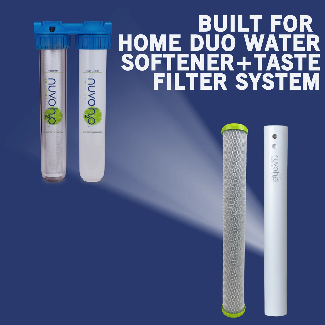 NuvoH2O Home Duo Replacement Cartridge and Filter