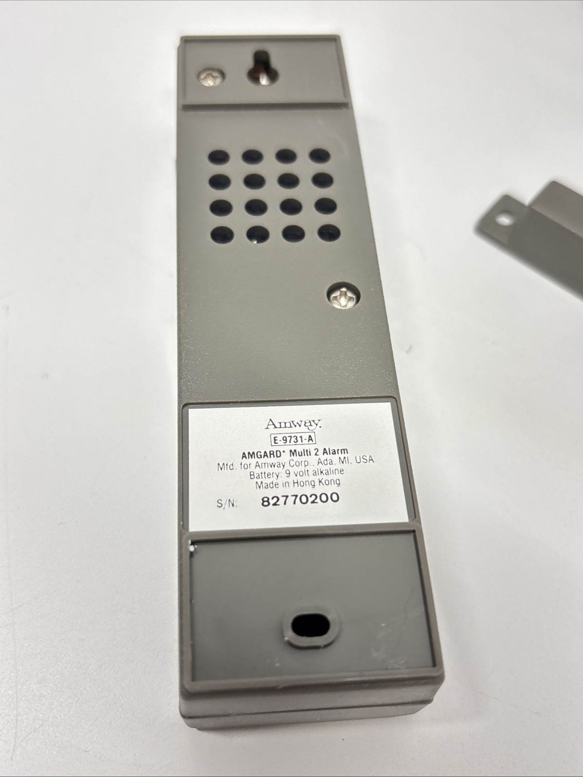 Amway AMGARD Multi 2 Entry Protection Device Alarm E-9731-A