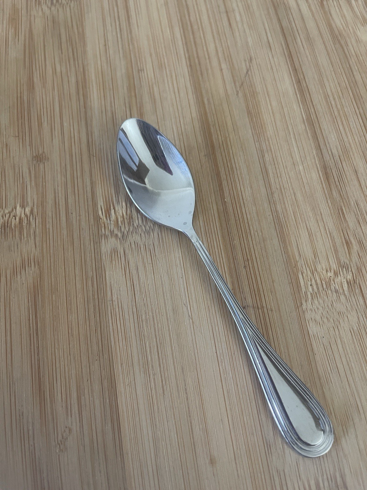 gs Gourmet Settings GON23 18/10 Stainless Outlined BABY YOUTH SPOON 4.75”
