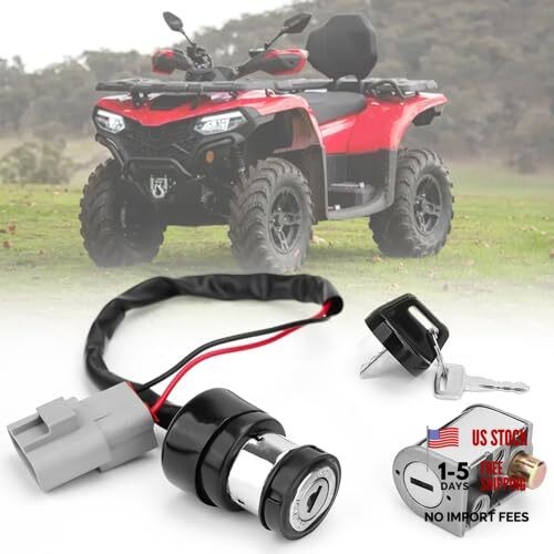 Ignition Switch with Key Fit for CFMOTO CFORCE 400 CFORCE 500, ATV Ignition