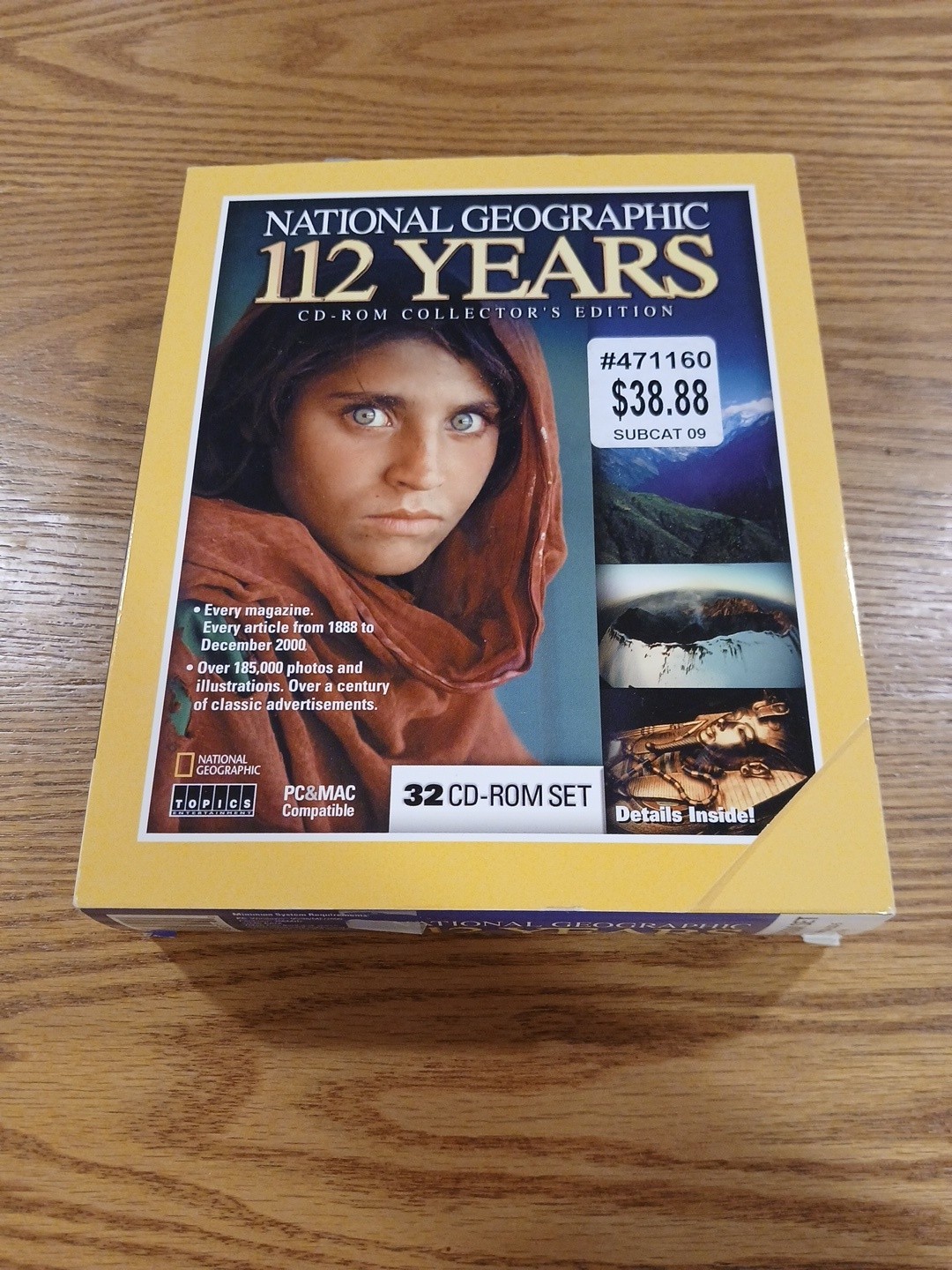 National Geographic 112 Years CD-ROM Collectors Edition 32 Disc Set Complete