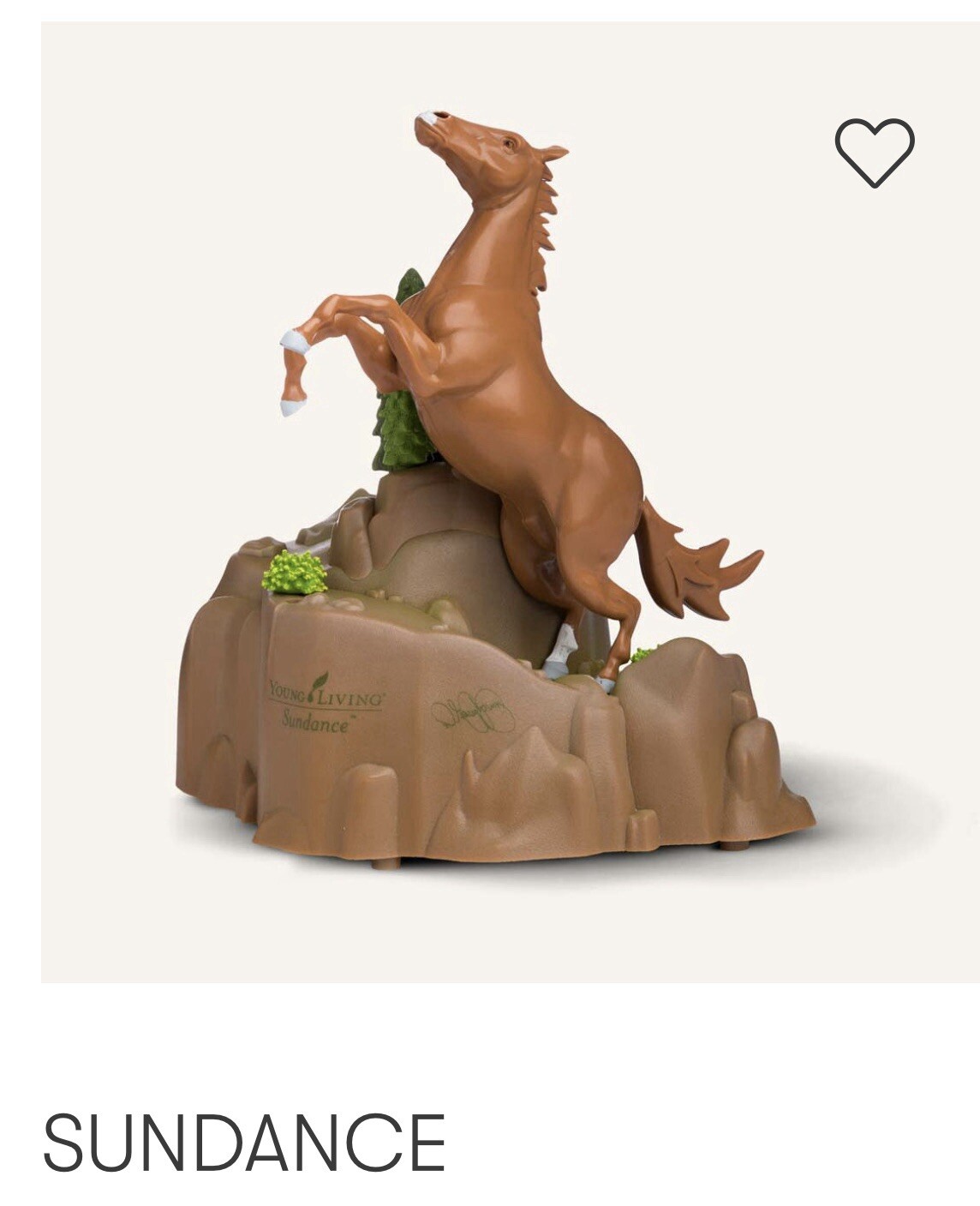 Replica-Sundance Replica Gary Youngs Horse. Aromatherapy, Diffuser, YoungLiving