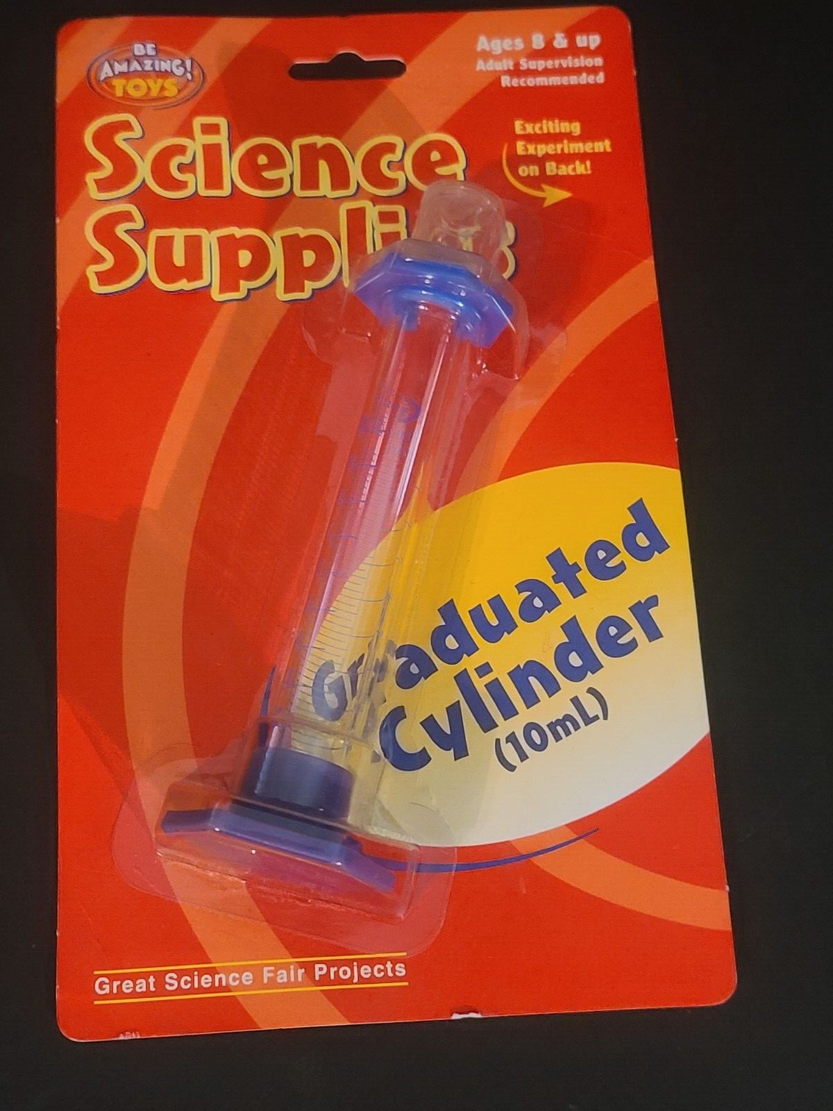 NEW SEALED Be Amazing Toys Science Supplies 10ml Graduated Cylinder #8130