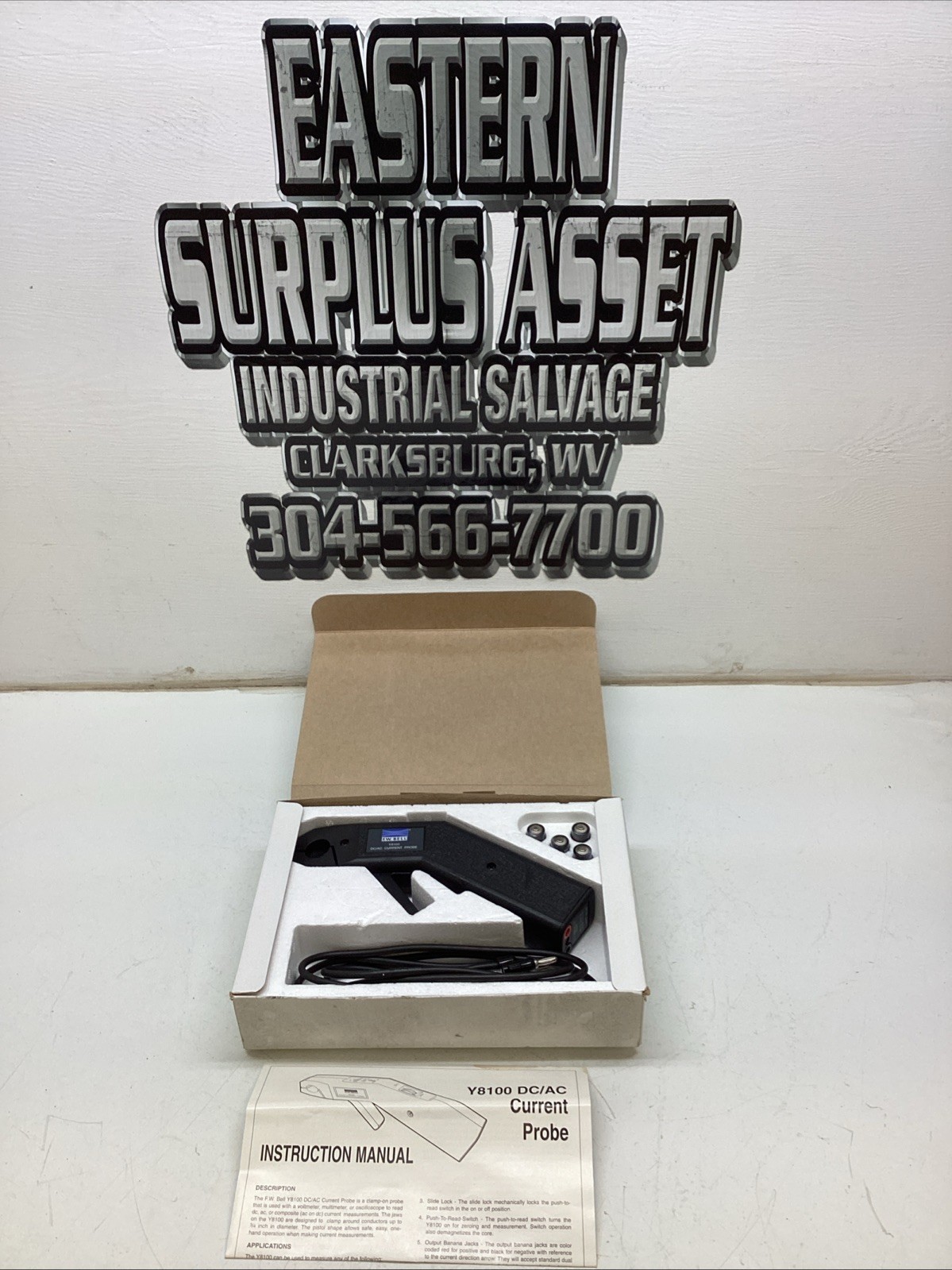 FW Bell Y8100 DC/AC Current Probe NIB