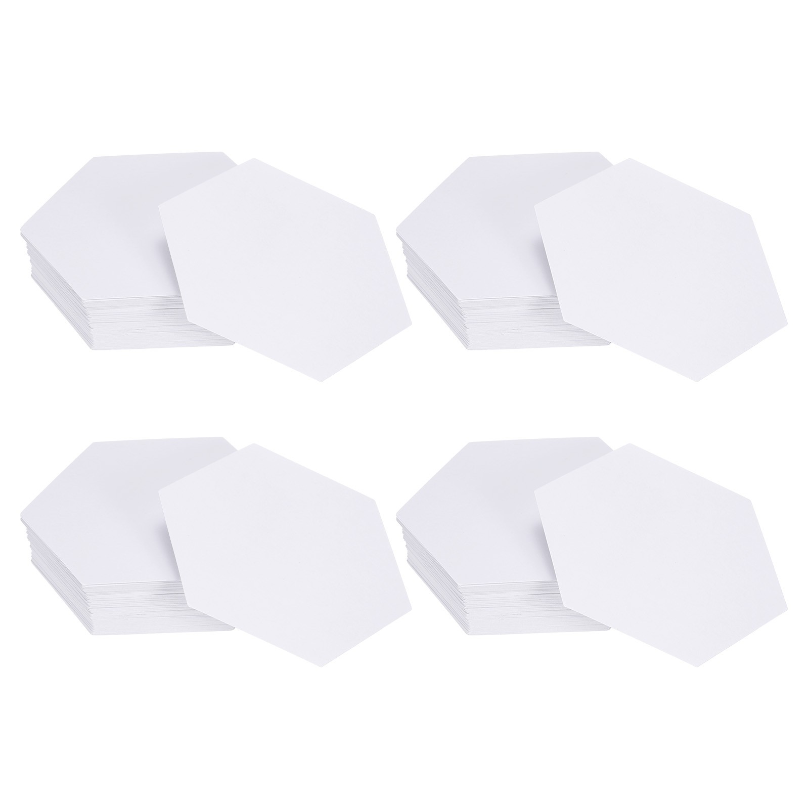 400pcs Hexagon 1.5-Inch Paper Piecing Paper, English Paper Quilting Template
