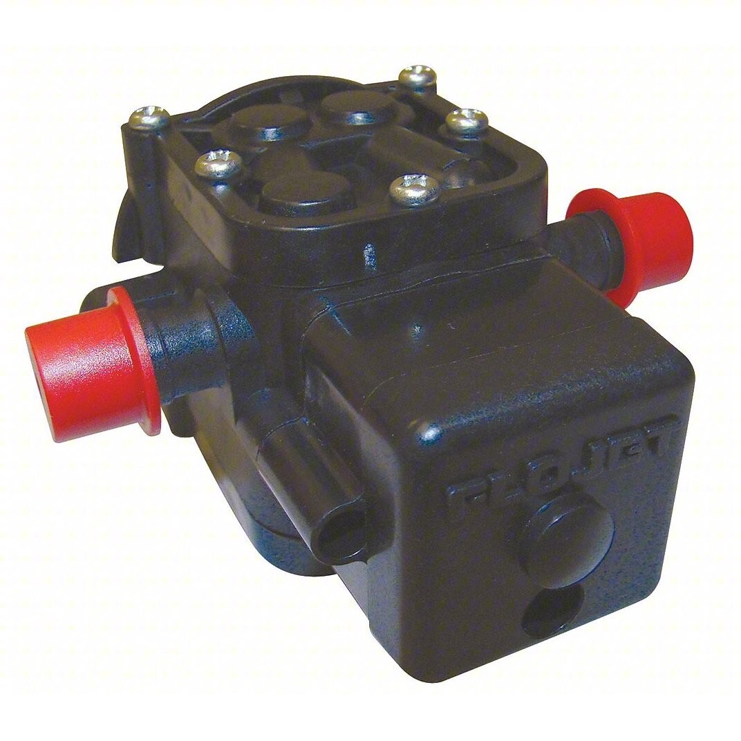 Flojet 20908000A Replacement Pump Head Motor Driven 3/8" Inlet Outlet Ports