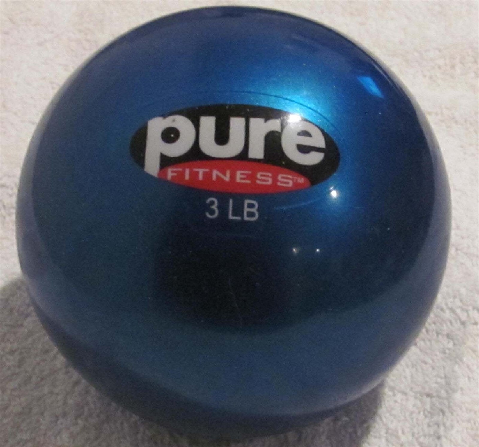Pure Fitness 3 Pound Weighted Fitness Ball