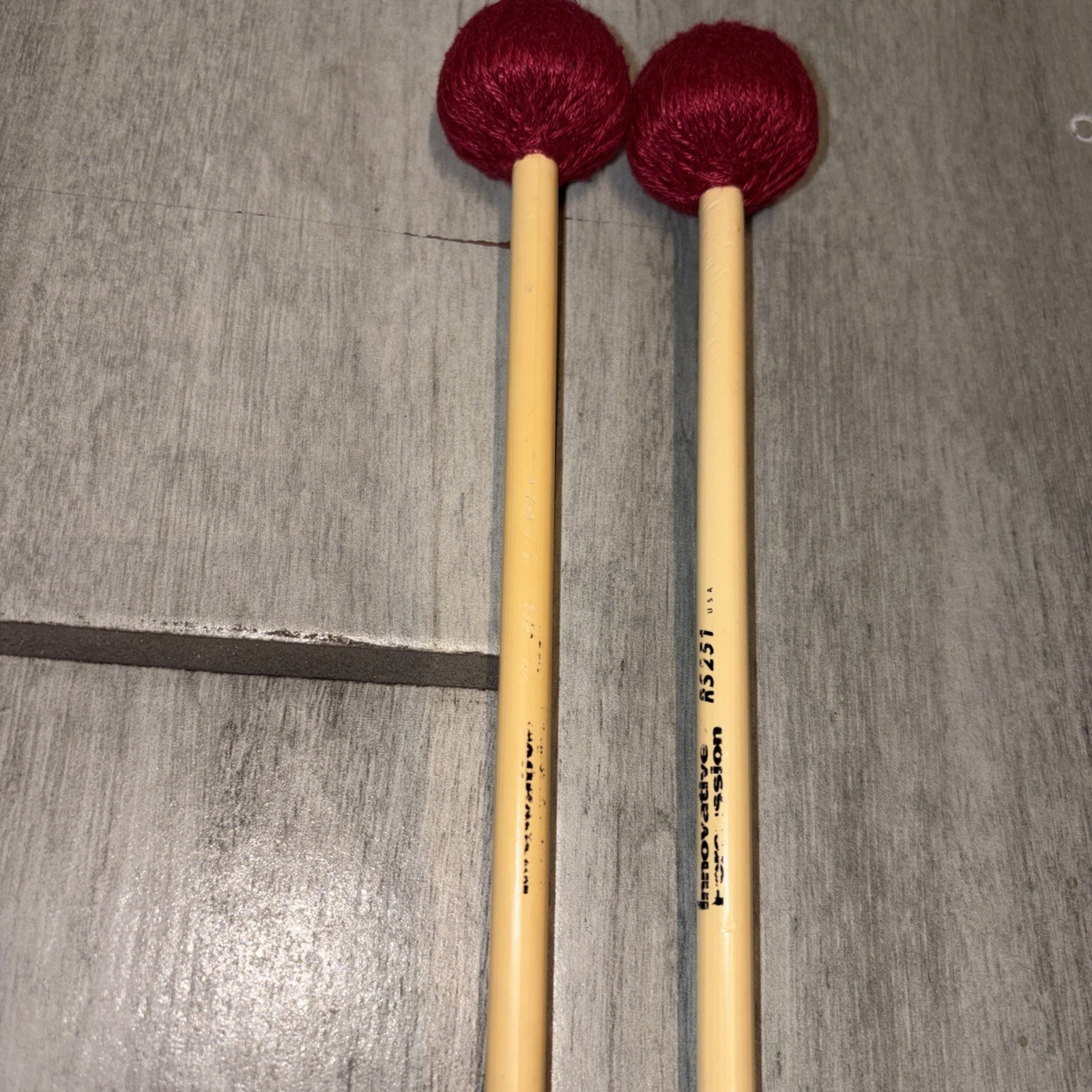 Innovative Percussion Black Fabric Bag with percussion mallets