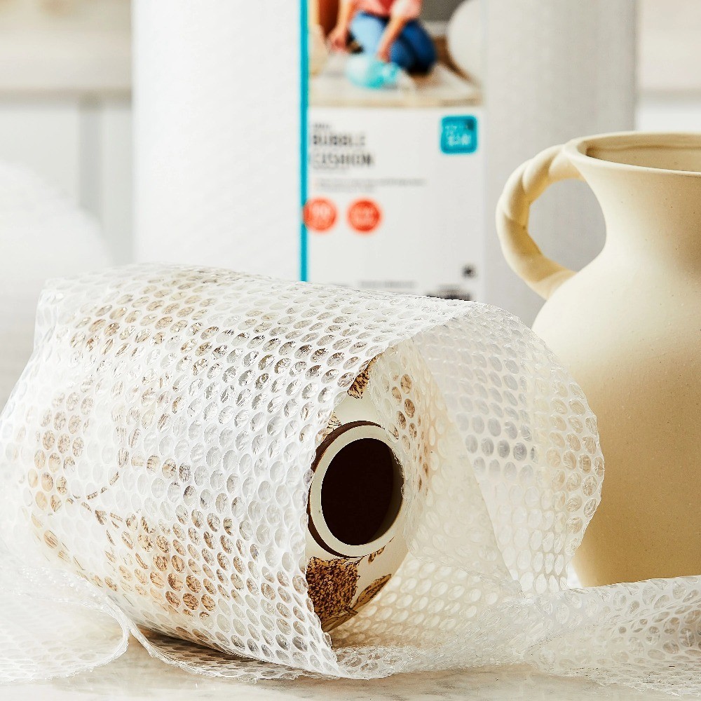 12" x 100 ft Small Bubble Cushioning Wrap Roll 3/16 Inch Protective Packaging