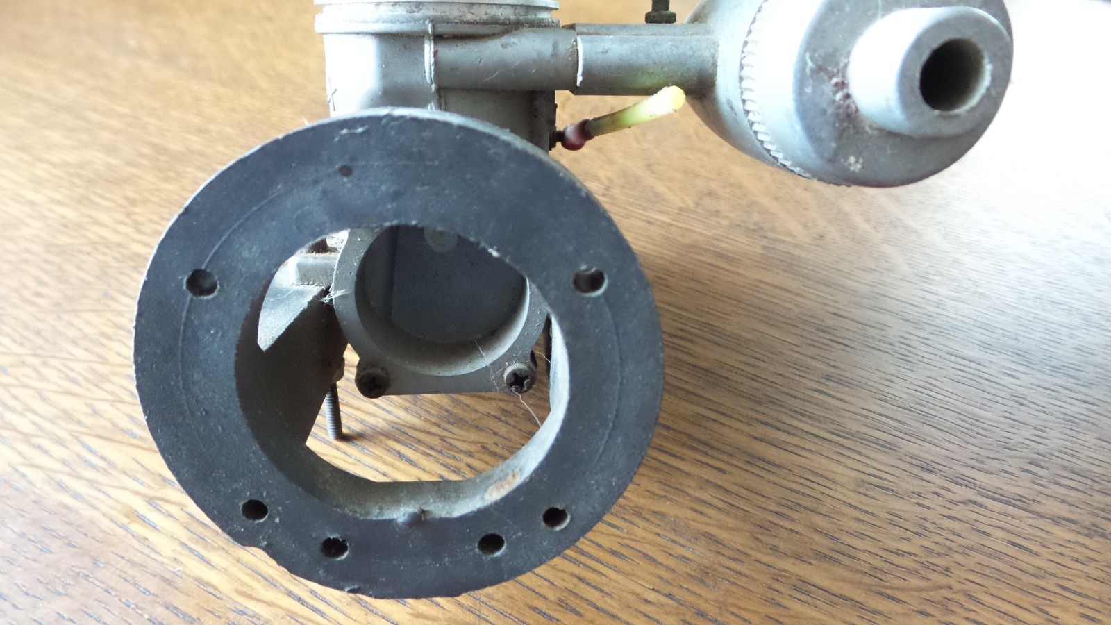 Enya Max OS 50 Model Airplane Engine with Muffler & Mounting Bracket
