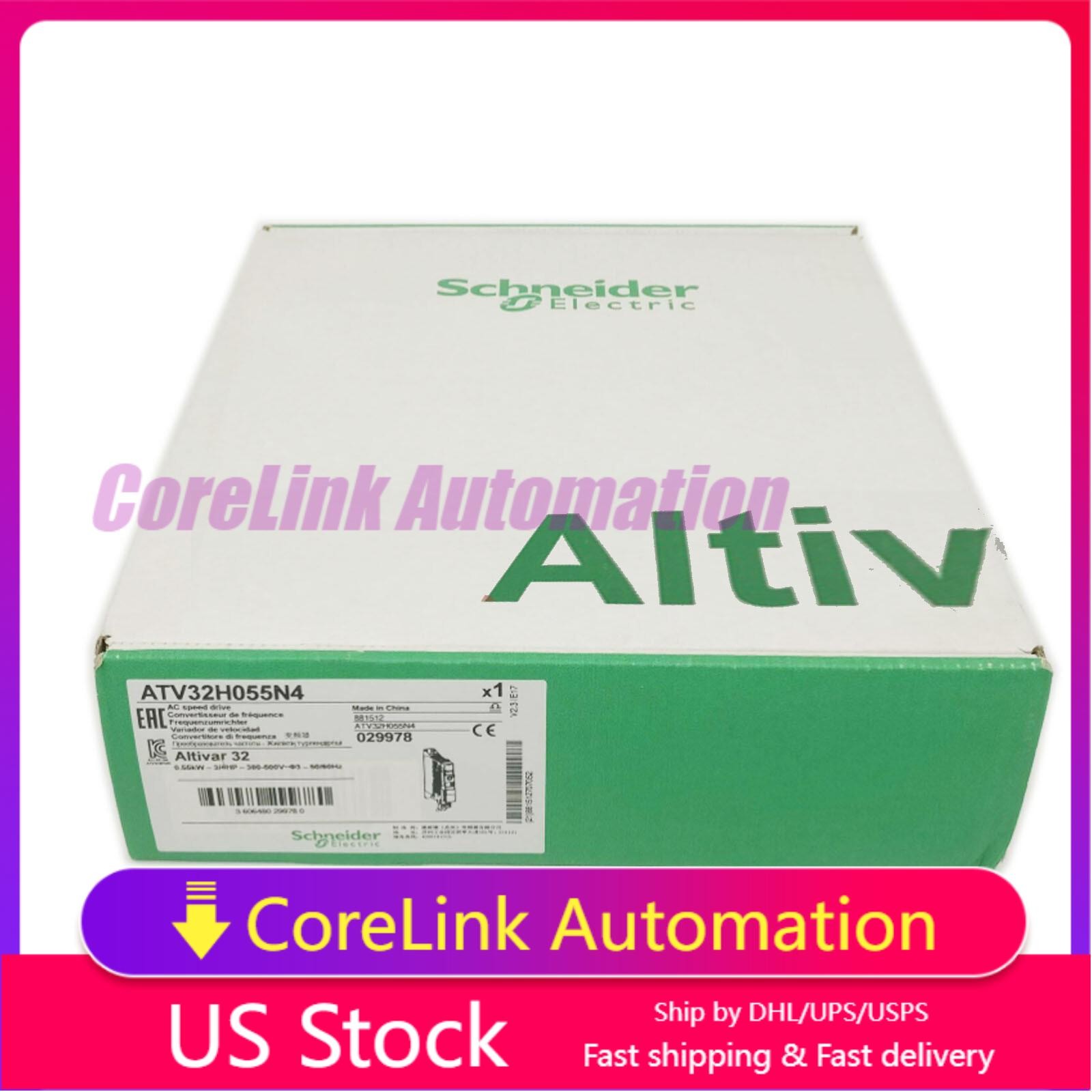 1PC New Schneider Inverter ATV32H055N4