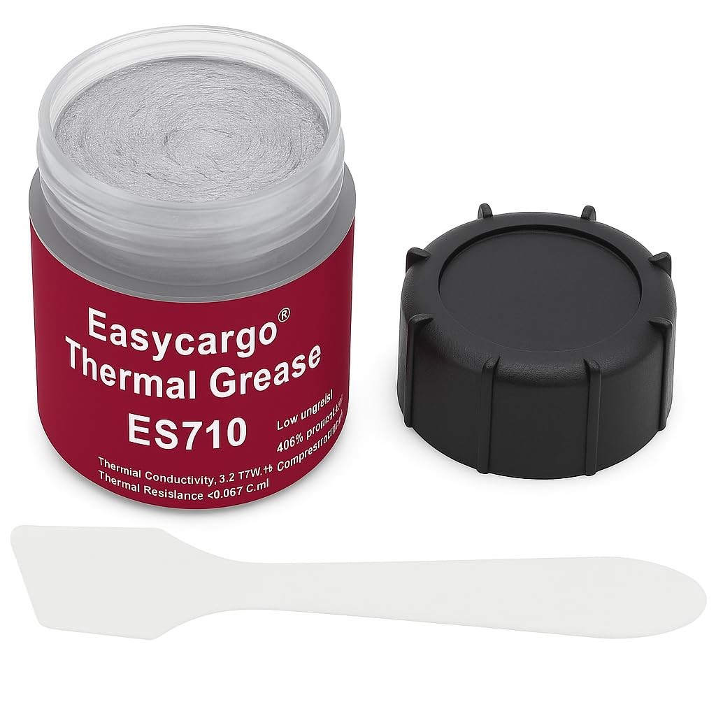 20g Silver Thermal Paste Grease Cooling Heatsink Laptop PC CPU GPU VGA LED