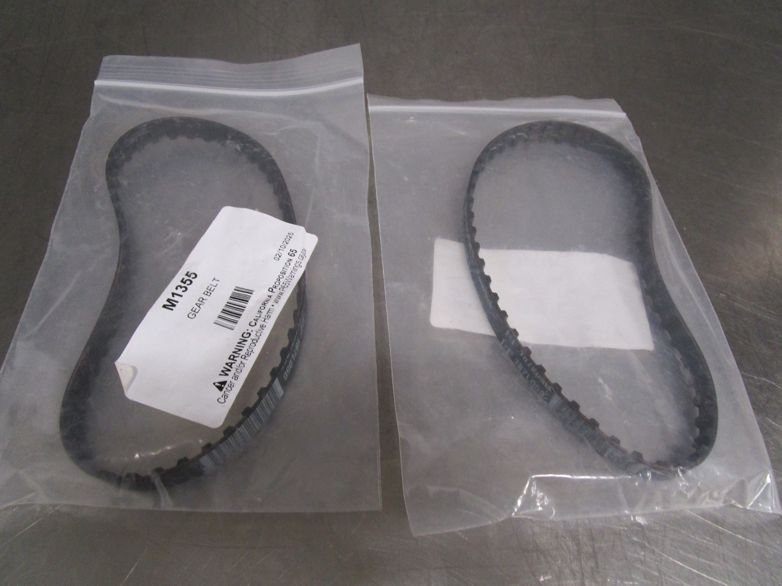 2 BLIZZARD Salt Spreader Hopper Replacement BELTS M1355 High Quality