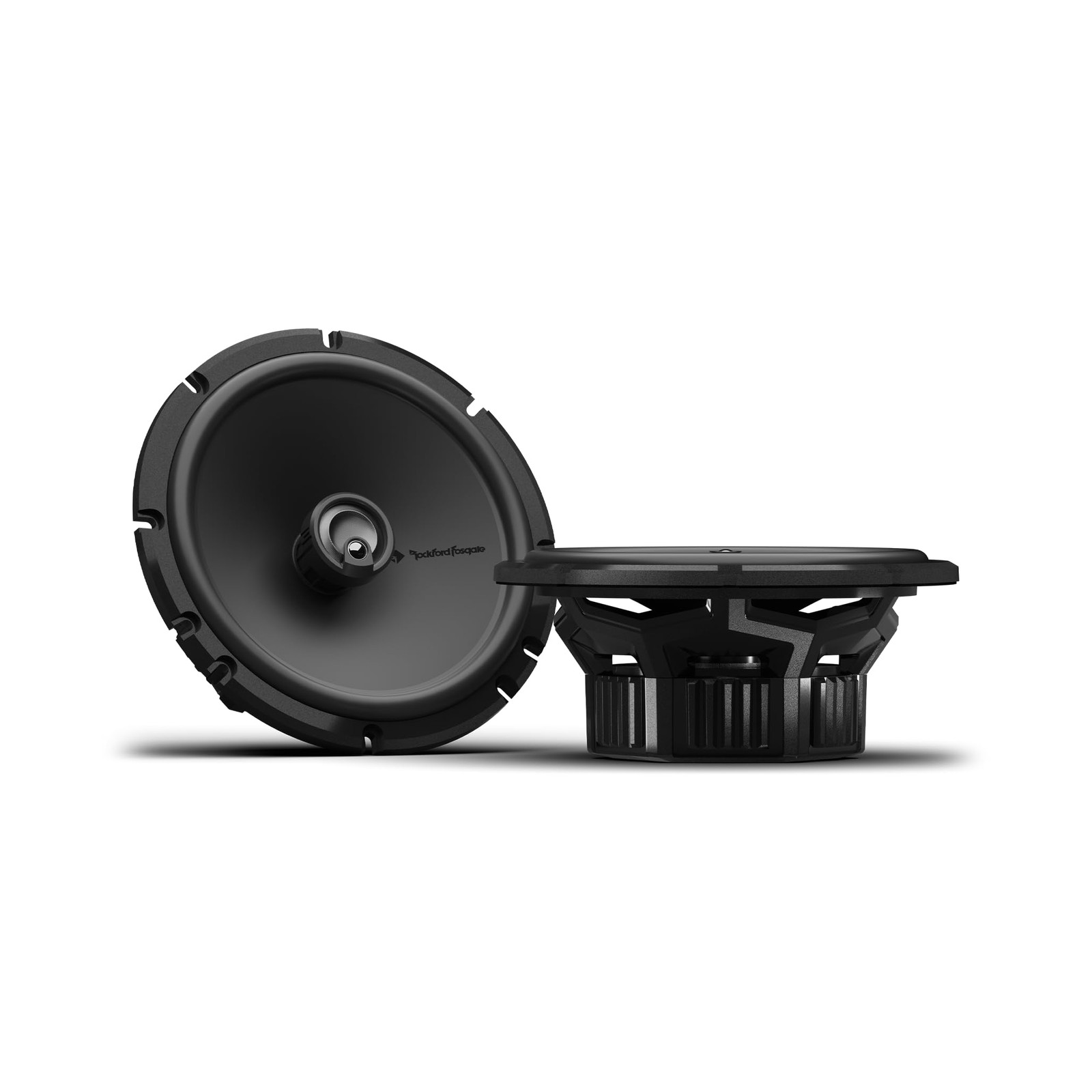 Rockford Fosgate P1V2-65 Punch P1 6.5" 3-Way Coaxial Speakers (Pair) Black