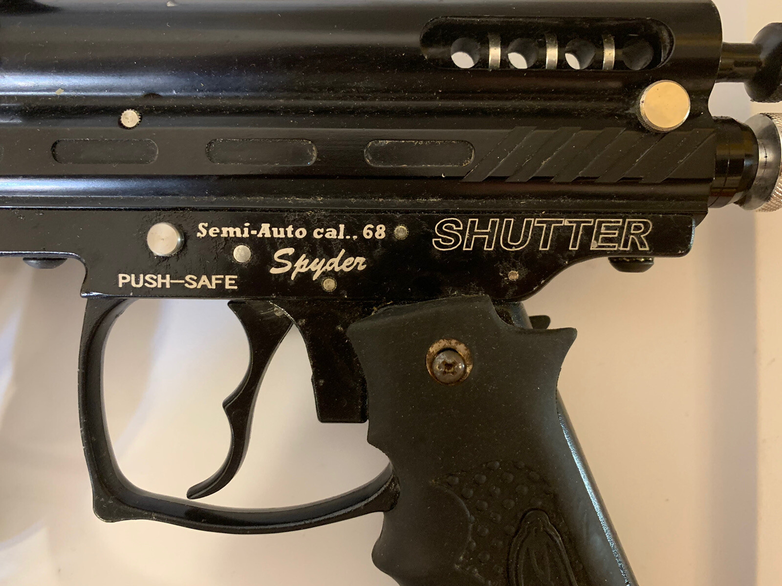 Dye Spyder Paintball Marker Java Edition Semi Automatic .68 Cal Shutter