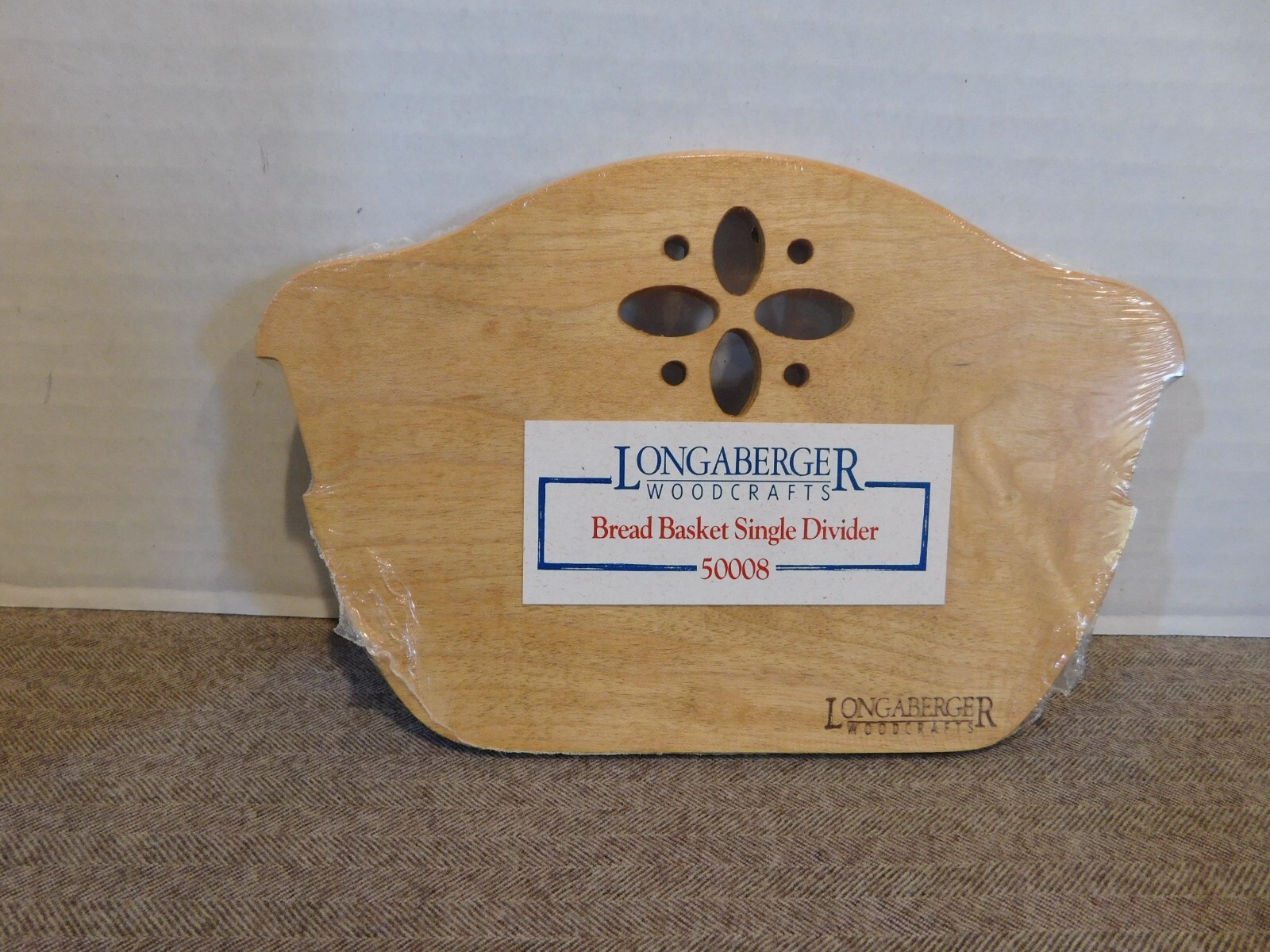 Longaberger Woodcrafts Bread Basket Single Divider 50008 NEW