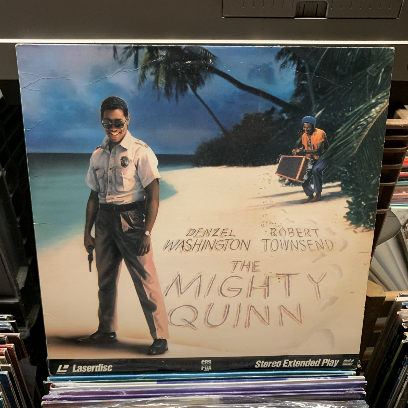 The Mighty Quinn (Laserdisc) Denzel Washington Robert Townsend Mimi Rogers RARE
