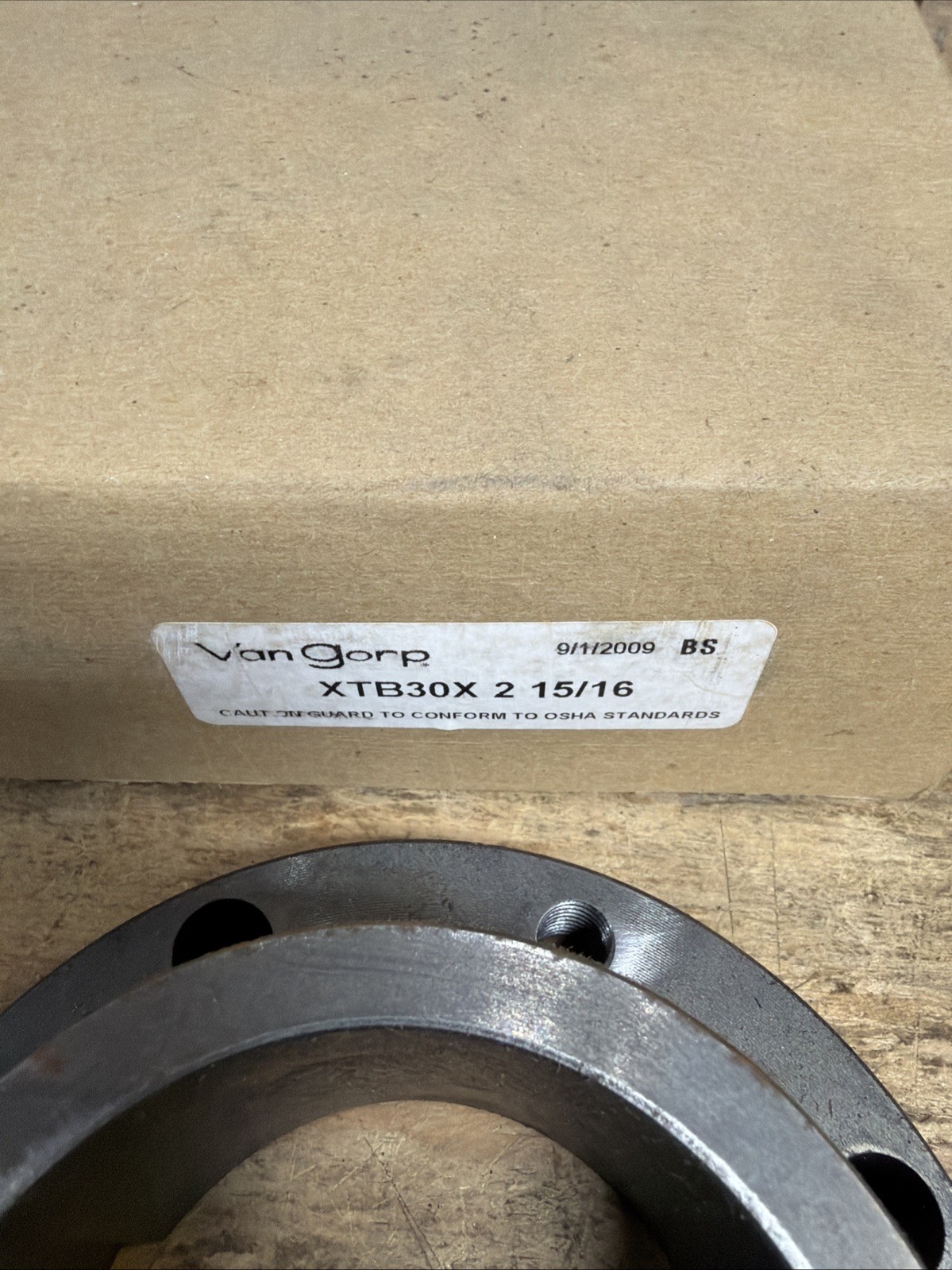 Van Gorp XTB30X-2-15/16 Split Bushing Flanged With 2-15/16 Bore (a9)