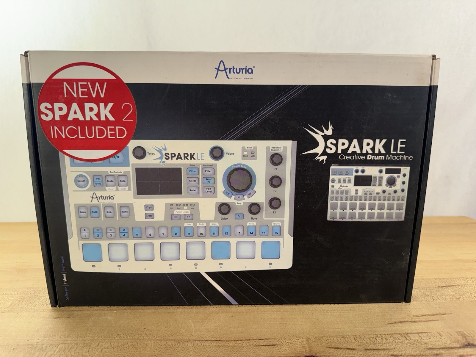 ARTURIA SPARK LE Sequencer Hybrid Drum Machine - Tested