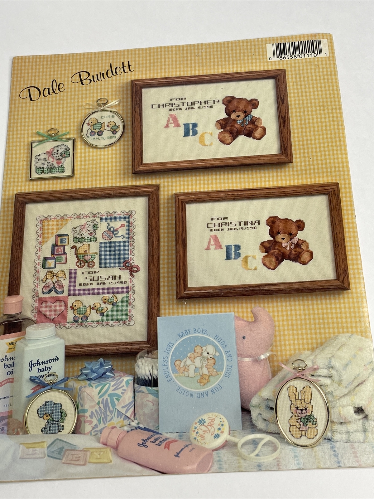 Dale Burdett Baby Sampler Cross Stitch Pattern #110