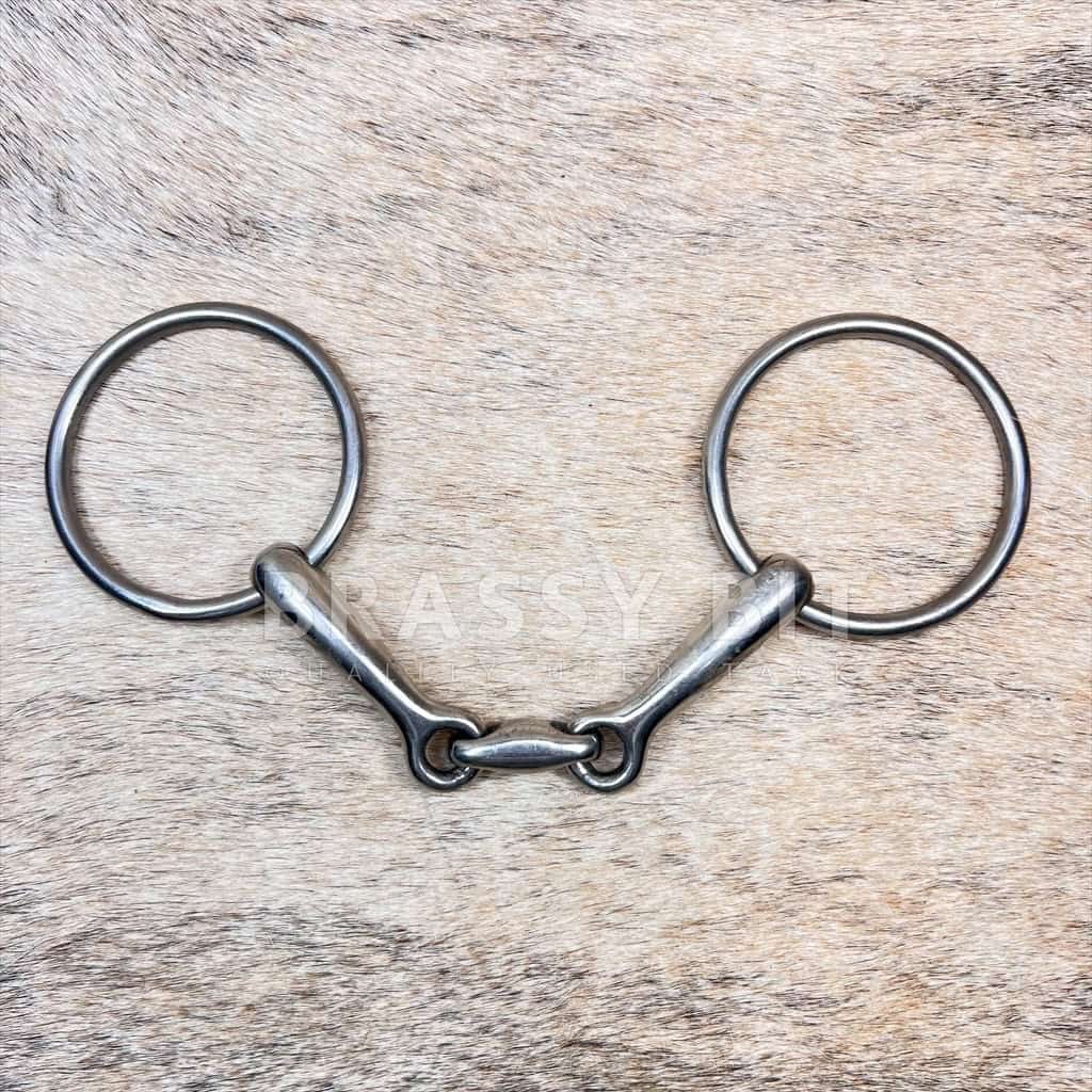 5.25" Loose Ring Snaffle w/ Lozenge