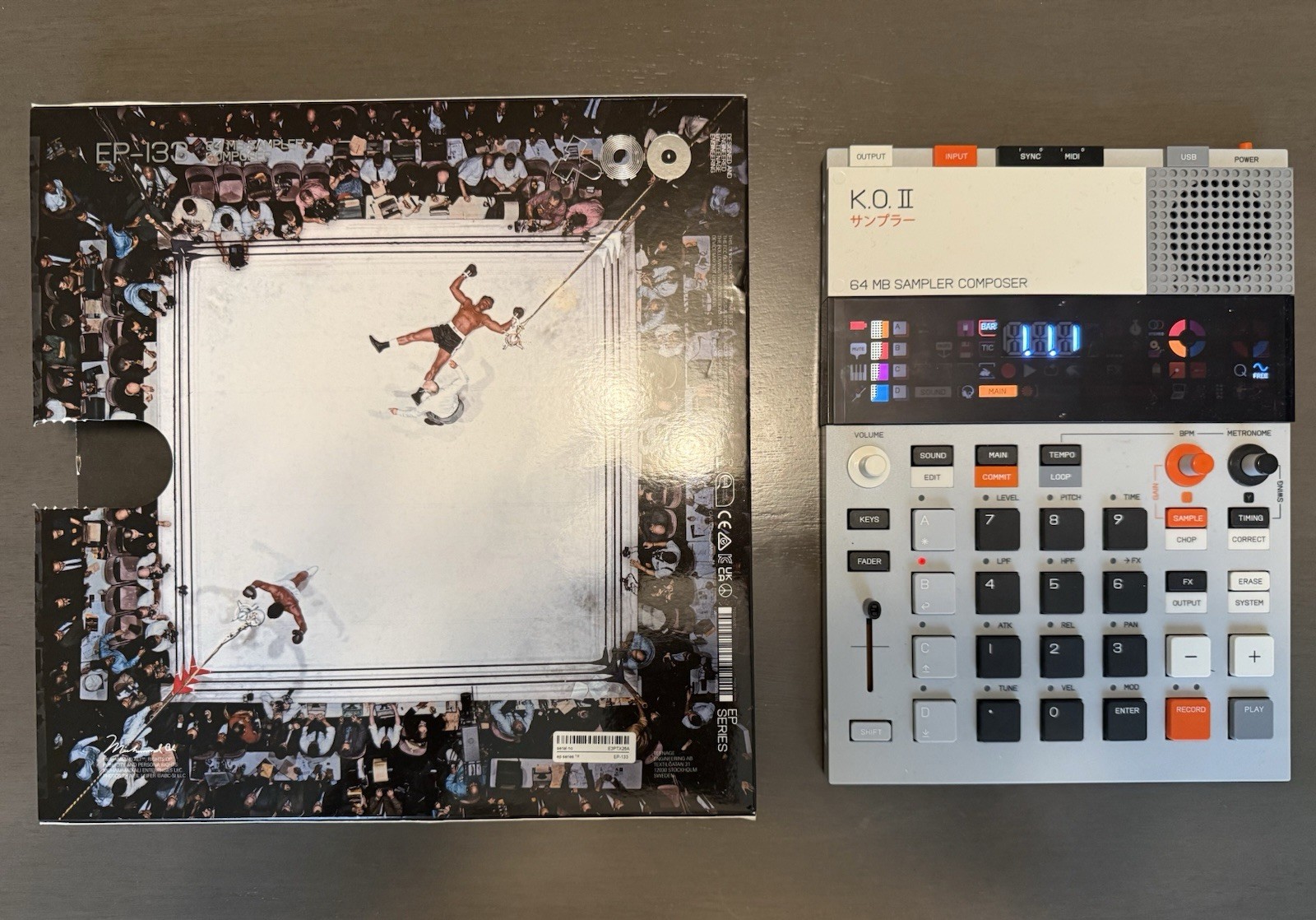 Teenage Engineering EP-133 K.O. II Digital Sampler, Sequencer, Composer