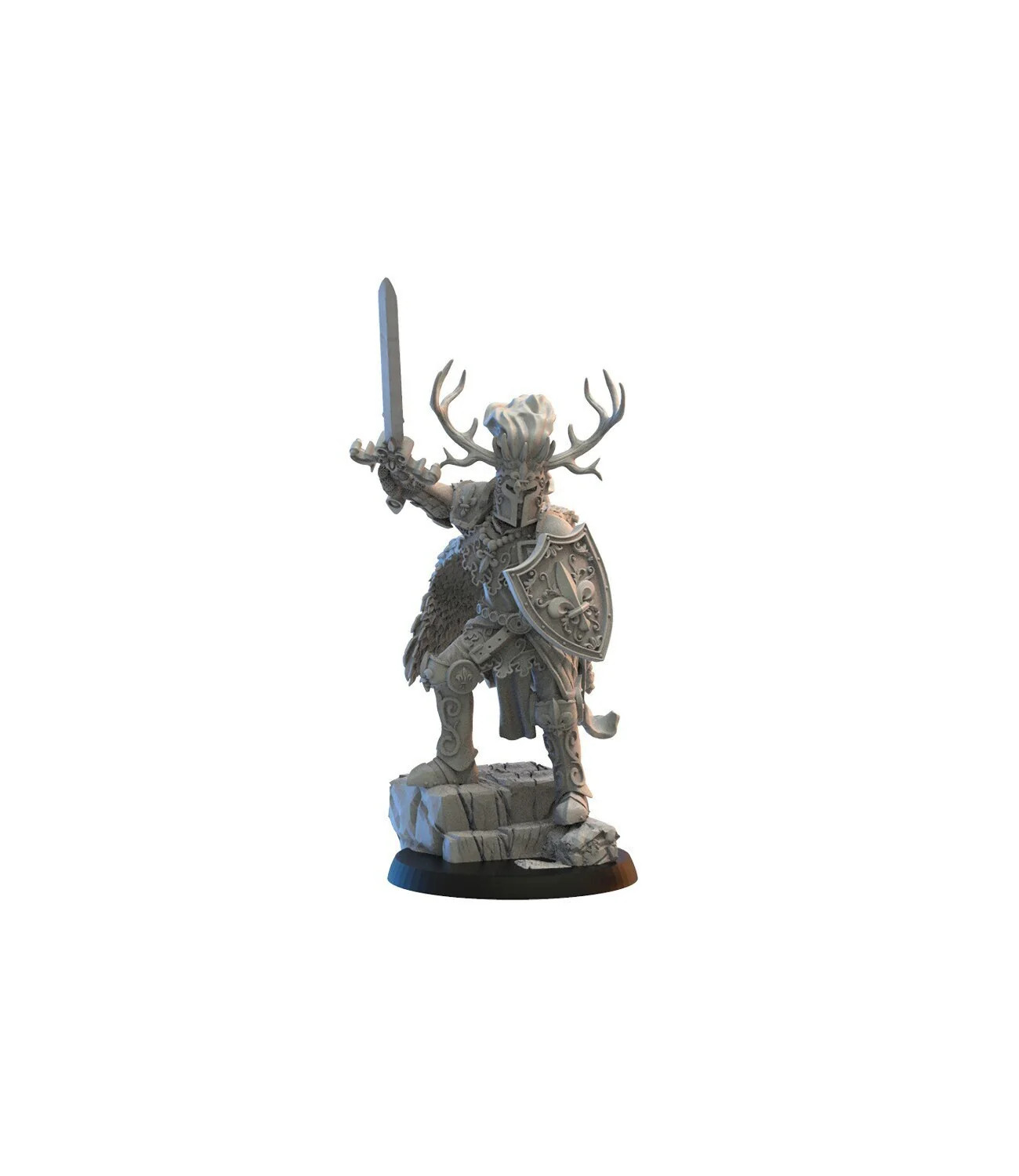 Medraut on Foot - 28-32mm Kingdom of Mercia - Resin Tabletop Miniature